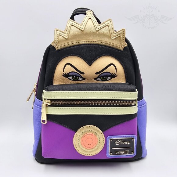 Loungefly Disney Snow White And The Seven Dwarfs Evil Queen Mini Backpack - Picture 1 of 9